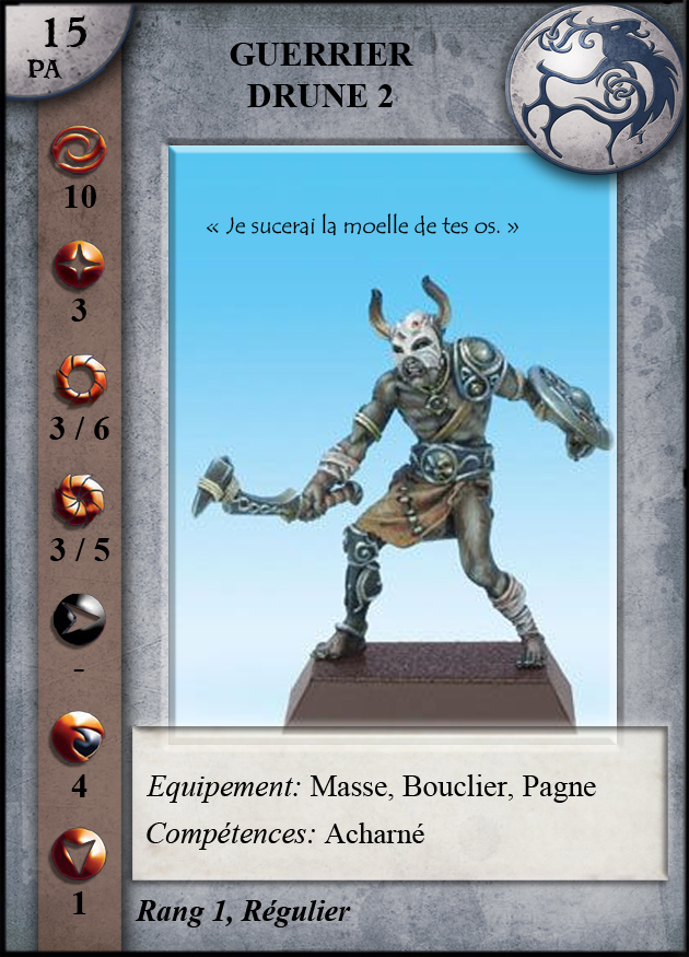 Guerrier Drune 2 (Masse)